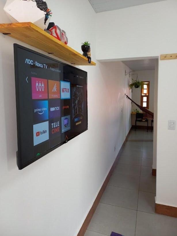 Casinha Aconchegante No Centro De Bonito I Tv, Ar-Condicionado, Bicicletas, Rede, Cozinha E Wi-Fi 20Mb Villa Buitenkant foto